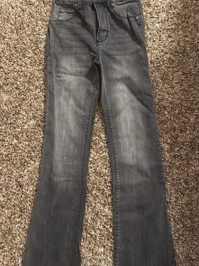 Revolve Women’s Gray Bootcut Jeans